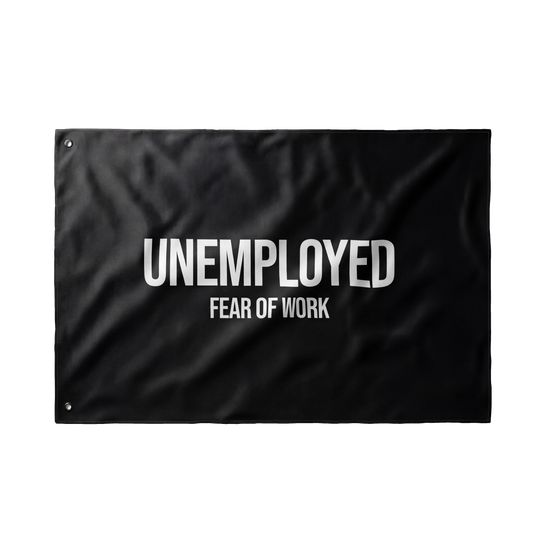 FEAR OF WORK FLAG | BLACK