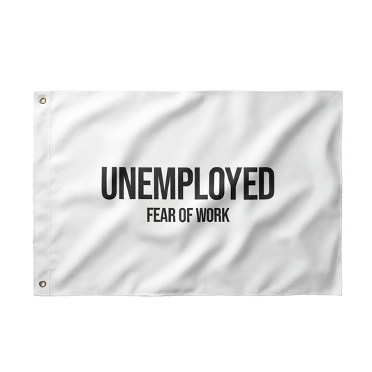 FEAR OF WORK FLAG | WHITE