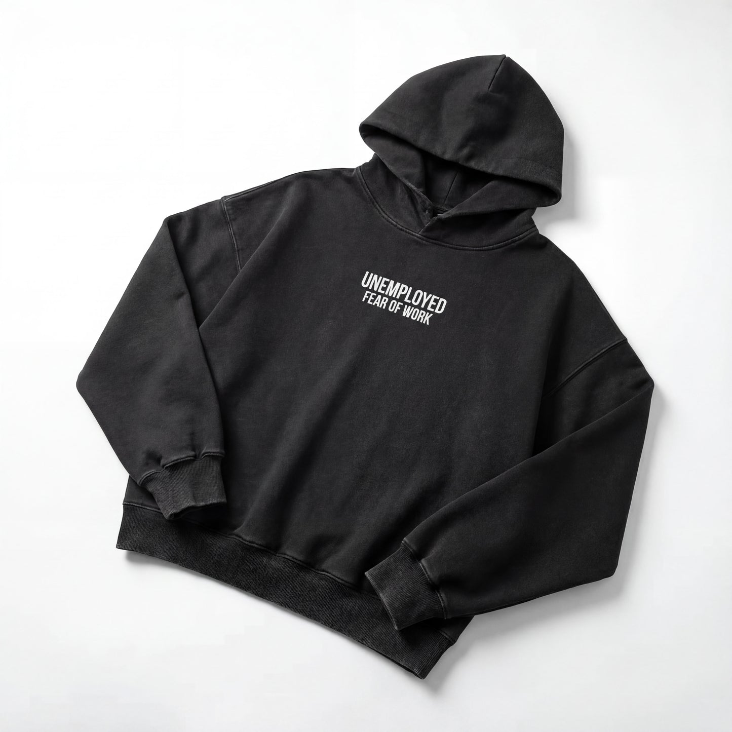 Oversized Unemployed Hoodie - LIMITED