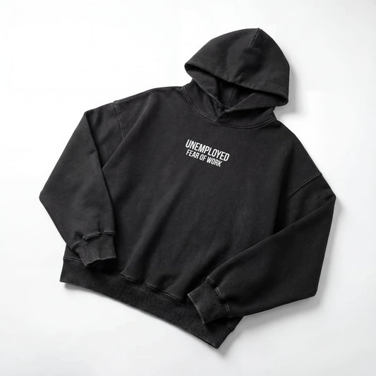 Oversized Unemployed Hoodie - LIMITED